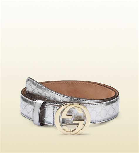 gucci belt silber|silver gucci belt buckle.